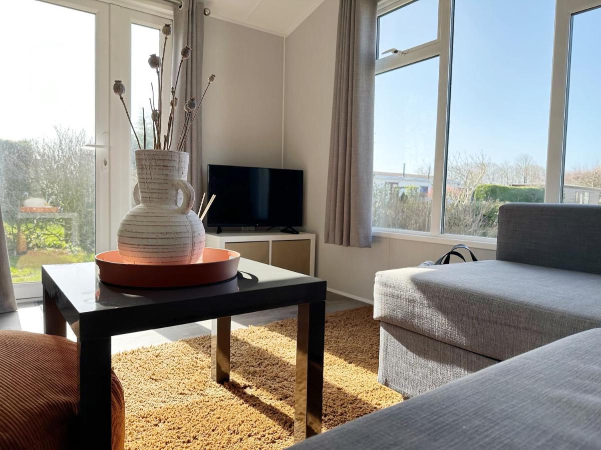 Chalet 550 Op Recreatiepark De Wielen سينت مارتن المظهر الخارجي الصورة